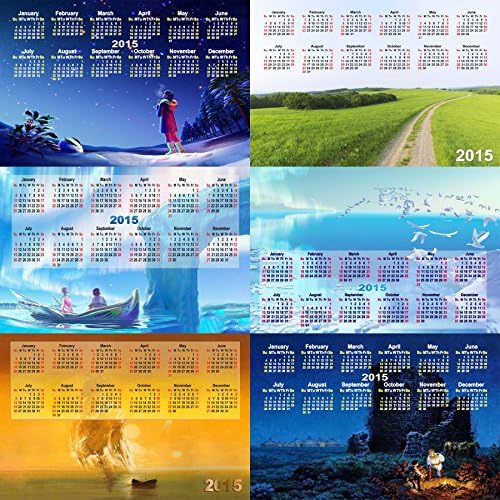 Butterflies - Calendário de 12 meses de 2015 inclui 12 meses de calendário + bônus gratuito 2015 calendário