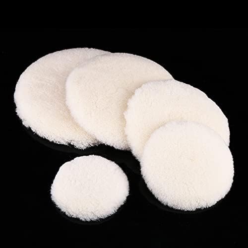 Almofada de polimento de lã acouto, 1pc de polimento de lã Buffing Bording almofada para polir tampão de