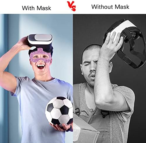 VR máscara de máscara banda de suor para Oculus Go Quest 2 Guarda de suor ajustável para o fone de ouvido VR