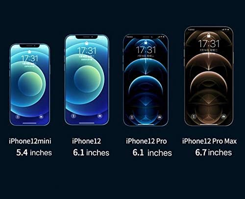 iPhone 12 Mini, iPhone 12, iPhone 12 Pro, iPhone 12 Pro Max HD Screen Protector, 2 pacotes)