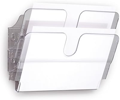 Flexiplus durável 6 1700014011 Titular da literatura com 6 compartimentos A4 Paisagem - Branco