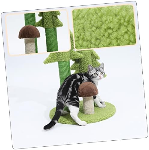 Balacoo Cat Salbing Frame Green Toy Spinbing Toys Toys de gato Cato escalada de brinquedo de gato gato gato de