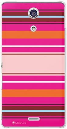 Segunda Skin Humrie Stripe Pink Design por umidade/para Xperia A SO-04E/DOCOMO DSO04E-PCCL-277-Y322
