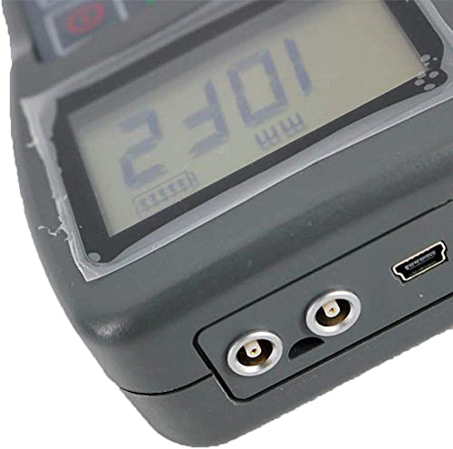 Através da medição de medidores de medidor de espessura ultrassônica com 0,025 polegadas a 23,62 polegadas