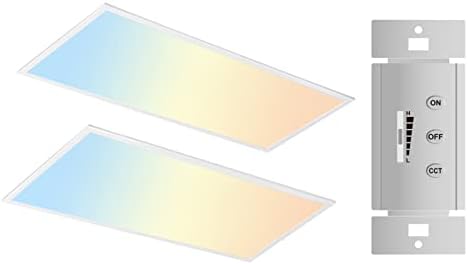 2 pacote de ASD 2x4 Alteração de cor LED LIVRA DE PAINEL PAINEL E ASD PACKREL DE PAREDE DE WALL