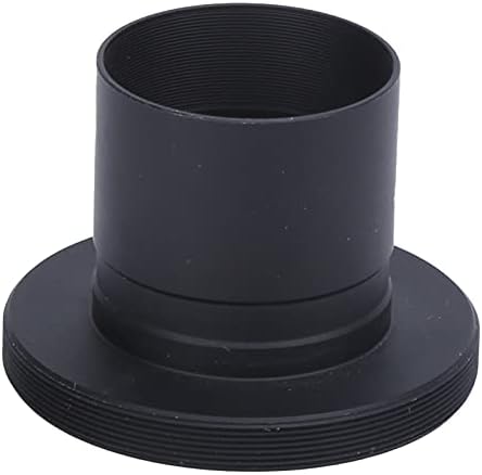 Porta de lente, fácil de usar o Black Metal Confiable Light e o Adaptador de montagem de telescópio compacto