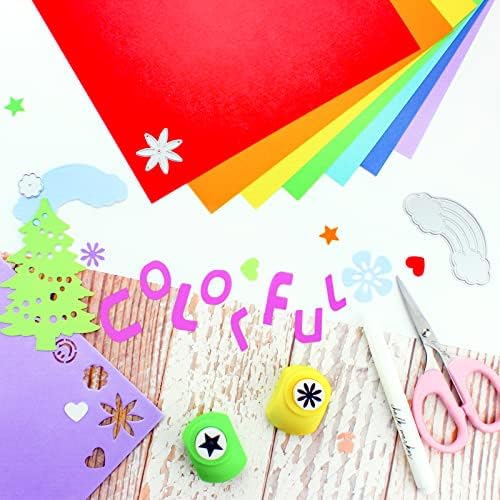 Papel para o cartão de linho A4 e 12 polegadas de cores variadas para artesanato em papel Projeto de papel