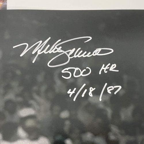 Mike Schmidt 500th Autografado/Assinado Phillies 16x20 Photo JSA COA - MLB autografado Fotos