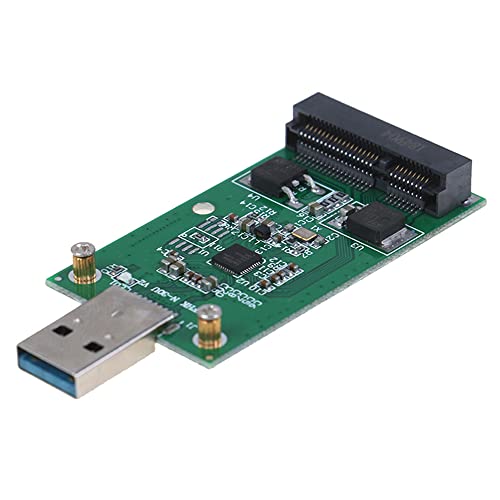 1PCS Mini USB 3.0 para PCIE MSATA Externo SSD PCBA Convistador Adaptador Card