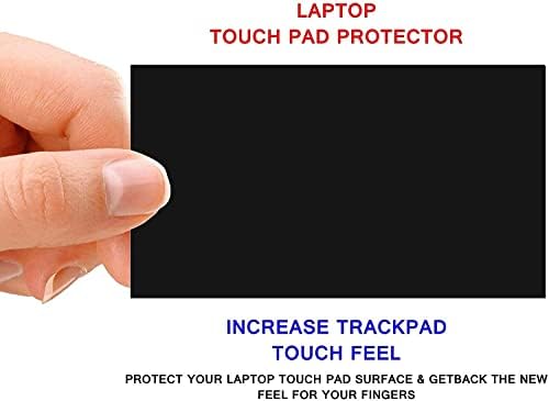 ECOMAHOLICS Premium Trackpad Protector para Dell Inspiron 3583 Laptop, Touch Black Touch Pad Anti Scratch Anti