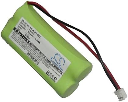 Substituição da bateria para Audiolina Dect 5015 Parte nº 08c/cp18nm, BC101276