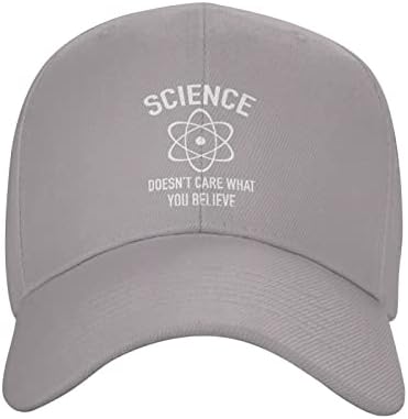 A ciência não se importa com o que você acredita que o chapéu de beisebol sunhat clássico caminhão