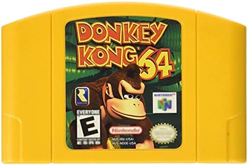 Biolanny New N64 The Legend of Donkey Kong 64 Cartucho de videogame Versão dos EUA para o jogo Nintendo