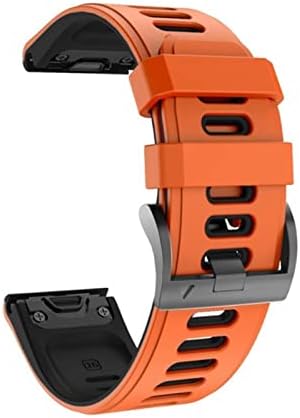Bandkit 22 26mm Smart Watch Selp para Coros Vertix 2 Soft Silicone Smartwatch para Garmin Fenix ​​6 5x 6x Pulseira
