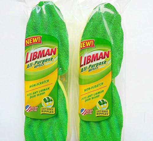 Limpeza de lanchonetes de esponja de esponja Libman Libman para todos os fins feitos nos EUA Lavagem de lavar