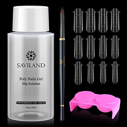 Soldes Saviland Poly Gel Slip Solution Kit de unhas-30 ml Slip Solution for Poly gel Gel Kit de unhas Gel Anti-Stick