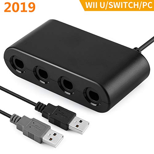 [2019 Atualizado] Switch GameCube Controller Adaptador, Mearo Super Smash Bros Nintendo Switch GameCube