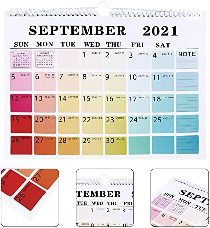 Calendário de geladeira bestoyard calendário 5 peças interno 2022 Inglês 2022 calendário de cronograma 2022