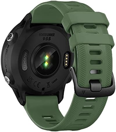 WSCEBCK Watchbands para Garmin Forerunner 955 935 945 Quickfit 22mm Silicone Strap