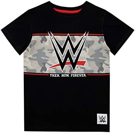 Pacote de camisetas de entretenimento mundial de wrestling da WWE Boys de dois