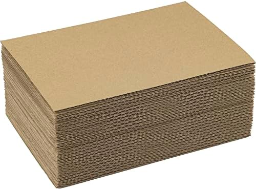 MBC Mat Board Center, 5x7, 25 pacote, folhas de papelão corrugadas que remetem almofadas de amortecimento 1/8 de