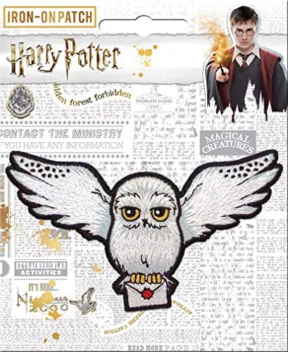 Ata -menino Harry Potter Patter, Hedwig Iron on Patches - Harry Potter Gifts & Merchandise…