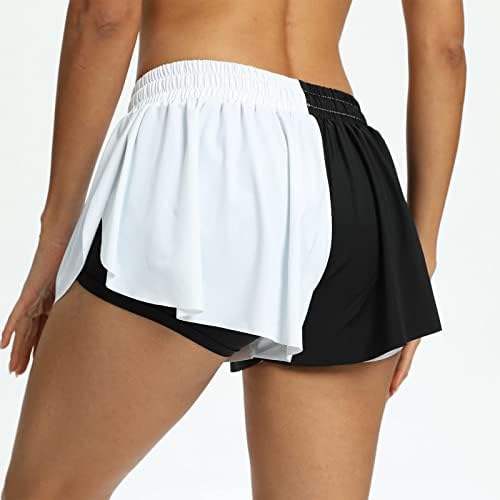 Saia de tênis plissada de cintura alta para mulheres com bolsos shorts embutidos de golfe esportes de