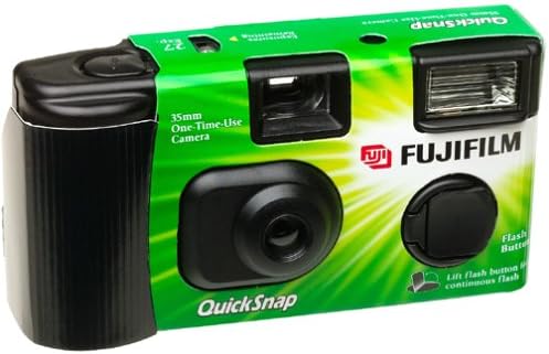 Fuji 35mm Quicksnap Câmera de uso único, 400 ASA Categoria: câmeras de uso único, 10 contagem