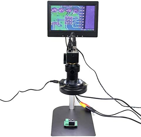 Huanyu Mini 130X Digital CCD Microscópio Eletrônica Ferramenta de solda da indústria com luz LED para reparo de