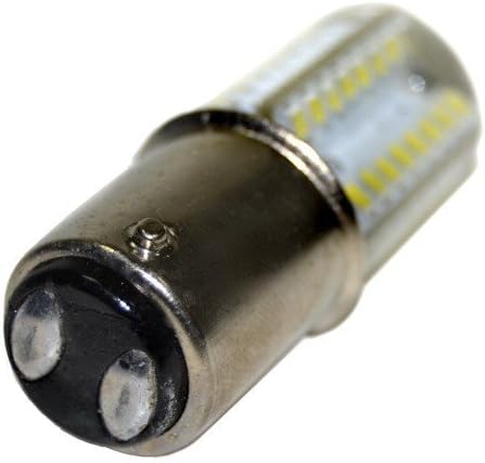 Lâmpada LED de LED HQRP 110V Branco fria para alfasew 653FA / 221; Máquina de costura 693FA branca e montanha