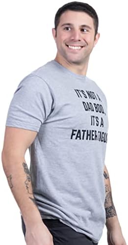 Não é um corpo de pai, é uma figura paterna | Camiseta engraçada, sarcástica dizendo Humor piada camiseta para