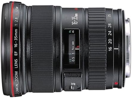 Canon EF 16-35mm f/2.8L USM Ultra-Wide Angle Zoom Lens para câmeras SLR Canon