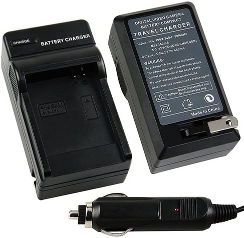 SLB-07A Carregador de bateria recarregável de íon de lítio para Samsung TL100, TL90, TL220, TL225 Câmeras