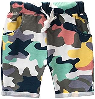 Yeahdor Kids Boys Camuflage Prinha Shorts Executando Jogagem Athletic Bottom Selto de Selto Casual Casual