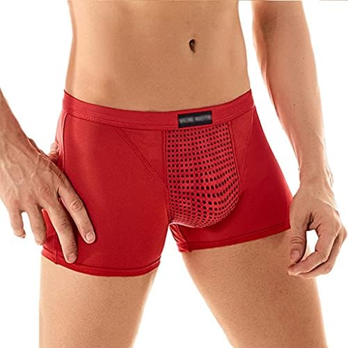 Xsion Men's Underwear Terapia magnética Função Boxer Briefs de saúde Cuidados U-Convex Panties Energetic Underpants