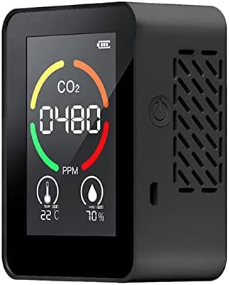 Monitor de qualidade do ar formaldeído CO2-TVOC Tester Temperatura Medidor de umidade K1N0 XB6