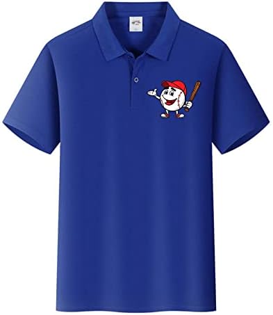 Camisas de trabalho para homens camisas masculinas de beisebol masculino Cool Wicking Performance Camisas da
