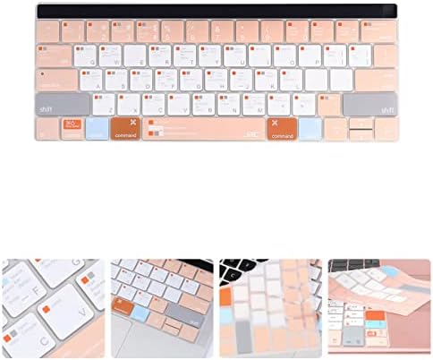 Capas de teclado de capa de mobestech 3 PCs Capas de teclado de teclado de teclado de teclado para teclado