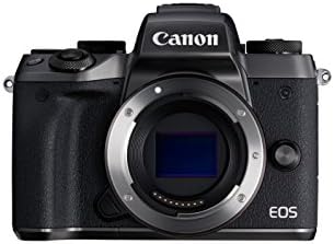 Câmeras Canon US EOS M5 Body 24.2 Câmera SLR digital com 3,2 LCD, preto