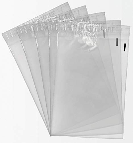 Shop4Mailers 12 x 15,5 sacos poli de plástico transparente 1,5 mil