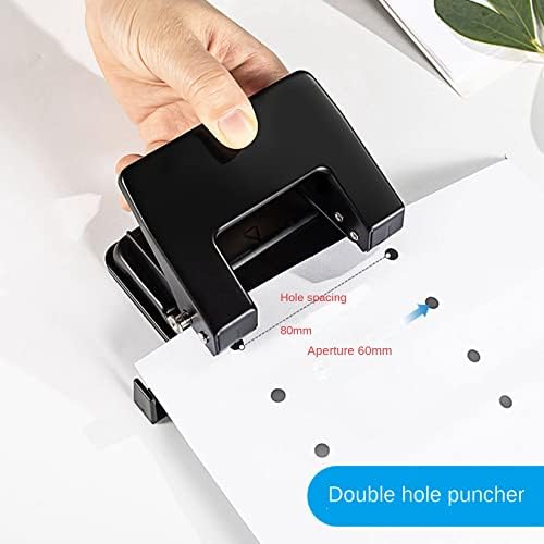 Perfurador de papel para artesanato furos círculos para tags de artesanato DIY Double Hole Paper Shape Puncher