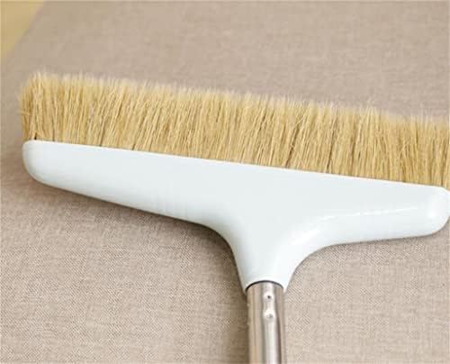 N/A Broom-in-Stick Hair Dustpan Conjunto doméstico varrendo uma combinação de vassoura pequena pá de lixo transparente