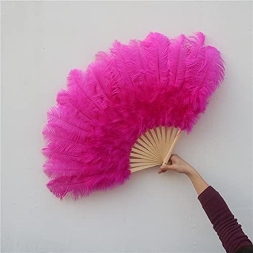Pumcraft Feather for Craft Blue Atrich Feathers Fan Plume Party Carnival Performance 15 Ossos de penas