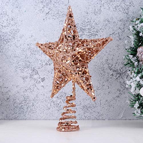 Decoração de casa 20 cm árvore de Natal Free estrela do capota brilhante Decoração de árvore de Natal Ornamentos