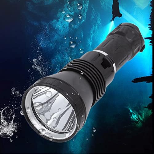 Lanterna de mergulho de p50 cor núcleo 8000lm Luz de vídeo portátil portátil de vídeo 100 metros IPX8 Luz de mergulho