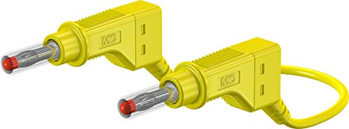 Multi-Contacto 66.9408-10024 Conectores elétricos StaUbli Conectando Cíder de 100 cm, 4 mm, amarelo