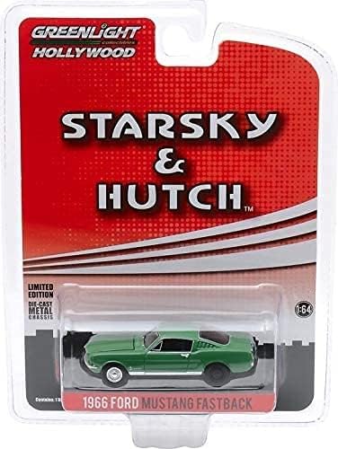 Greenlight Hollywood Special Edition Starsky e Hutch 1966 Mustang Fastback 1:64 Escala 44855-B