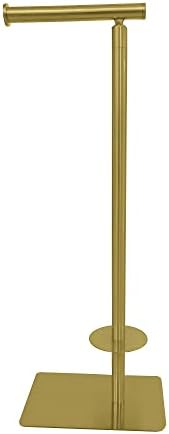 Kingston Brass CC8007 Claremont Freestanding Papel Hotelet Paper, Brass escovadas