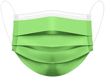 Pacote 50 Pacote Kids Disponível Face_Mask Tecido não tecido respirável e confortável 3 camadas