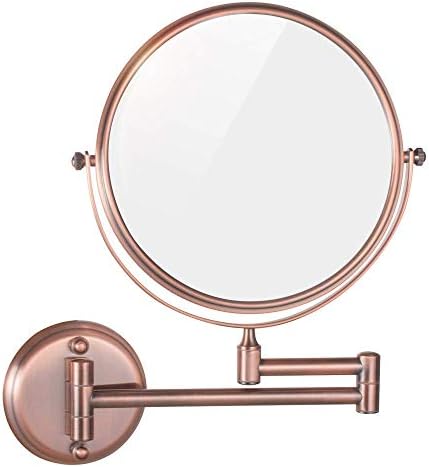 LIANXIAO - Espelhos de maquiagem A ampliação estende o espelho de barbear de espelho de banheiro